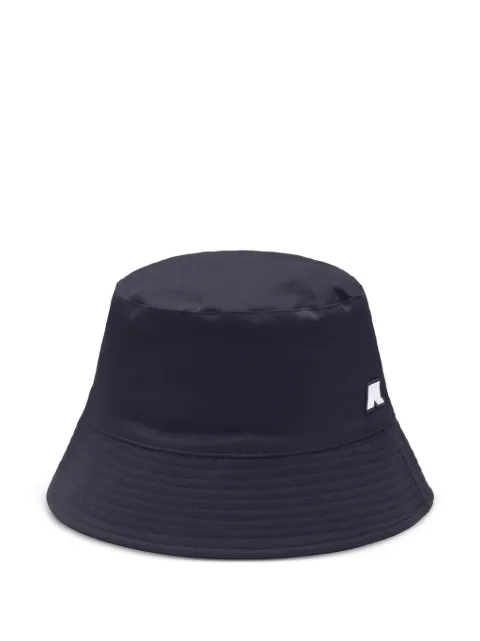 K-Way Pascalle logo-patch bucket hat