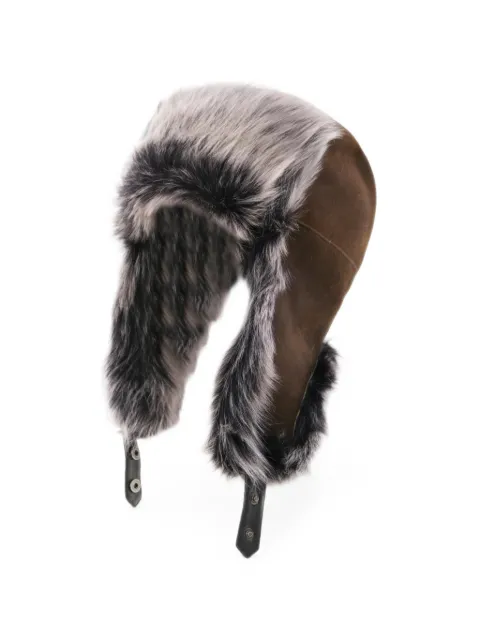 BIGARDINI Everest shearling-trim trapper hat