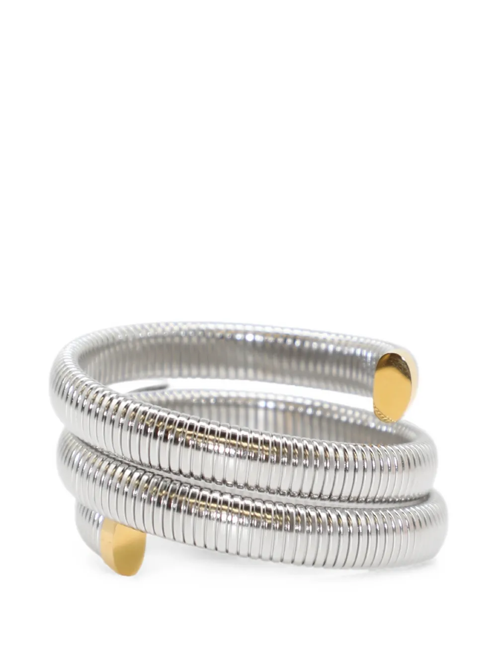 Luv Aj The Palais Flex snake-chain bracelet - Silber