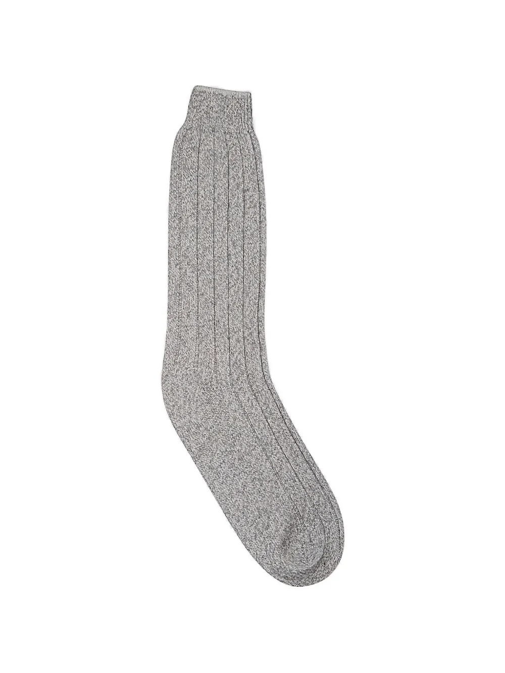 Eleventy ribbed-knit marl socks - Grau