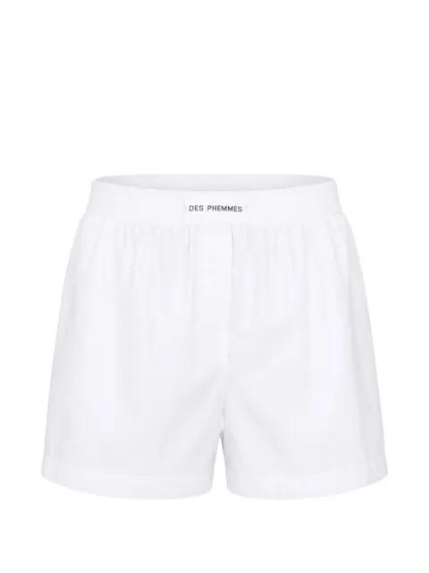 DES PHEMMES logo-patch boxer shorts