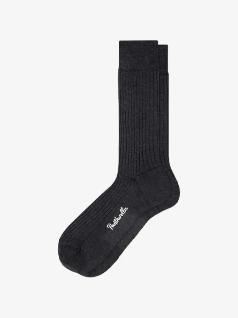 Pantherella Vale ribbed-knit socks