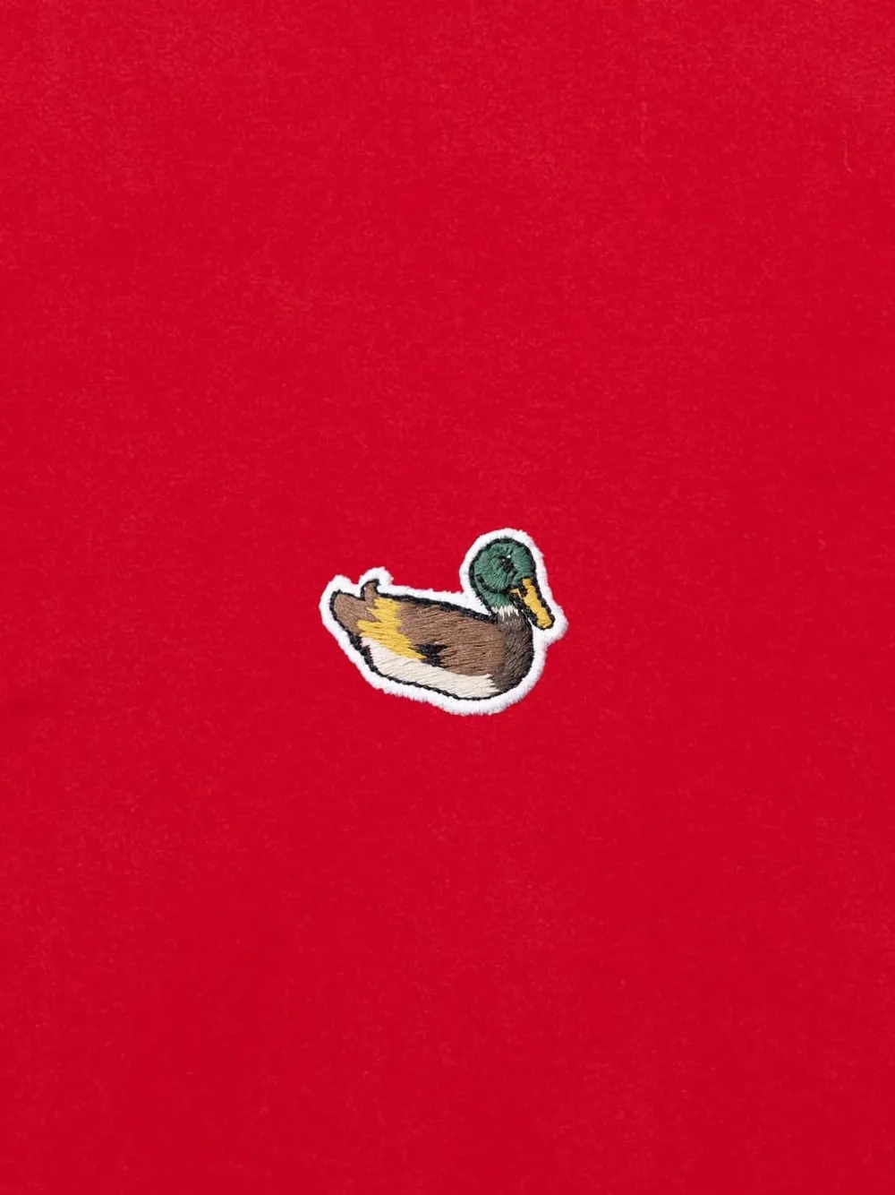Edmmond Studios T-shirt met eendenpatch Rood