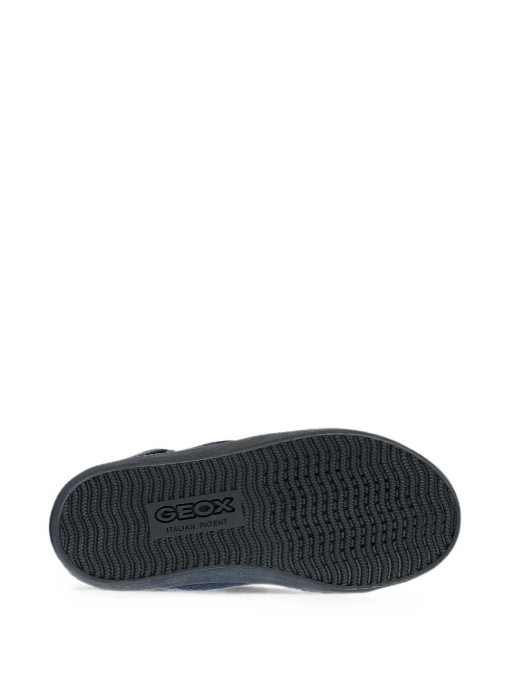 Geox Kids Gisli panelled lace-up sneakers Blauw
