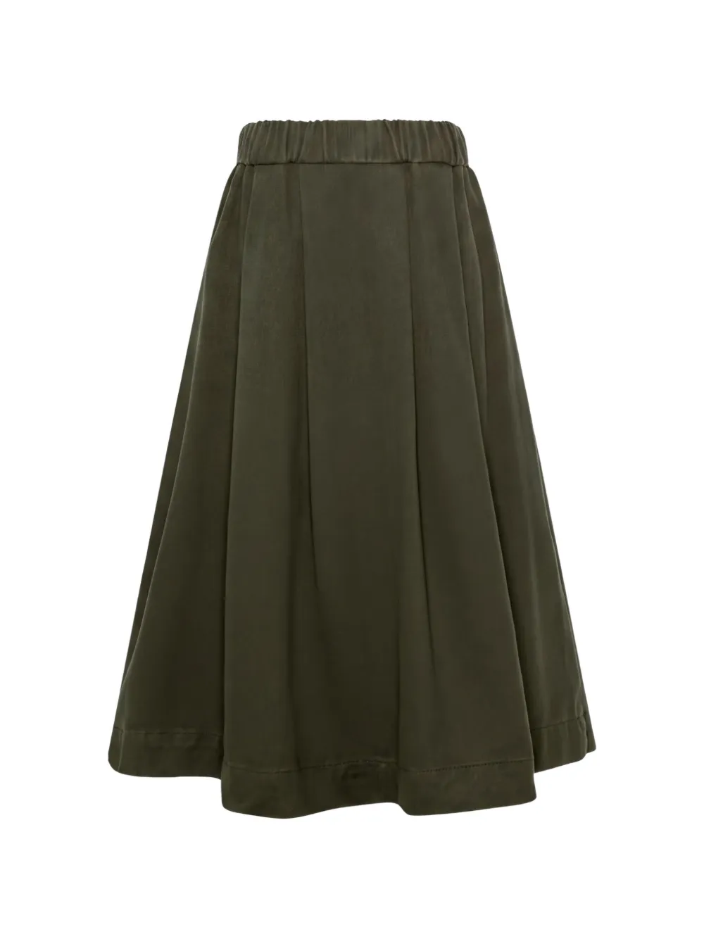 American Outfitters Kids Elastische midi-rok met plooien Groen
