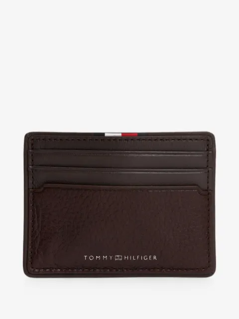 Tommy Hilfiger logo-print card holder