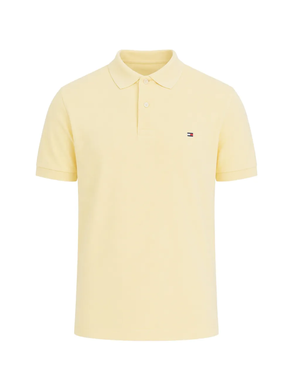 Tommy Hilfiger 1985 Poloshirt mit Logo-Stickerei - Gelb
