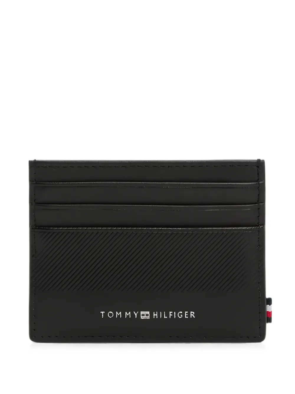 Tommy Hilfiger logo-print card holder - Nero
