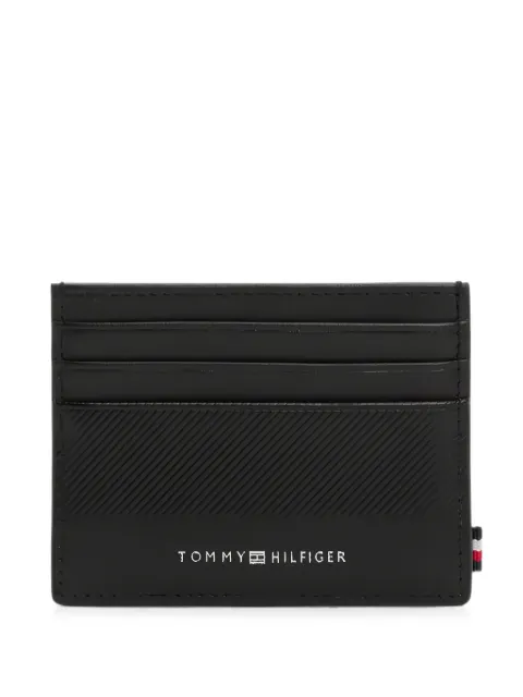 Tommy Hilfiger logo-print card holder