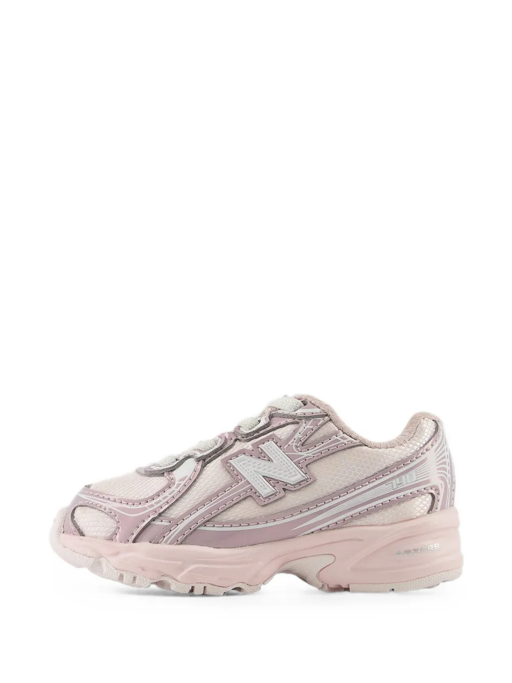 New Balance Kids 740 Bungee panelled sneakers Roze