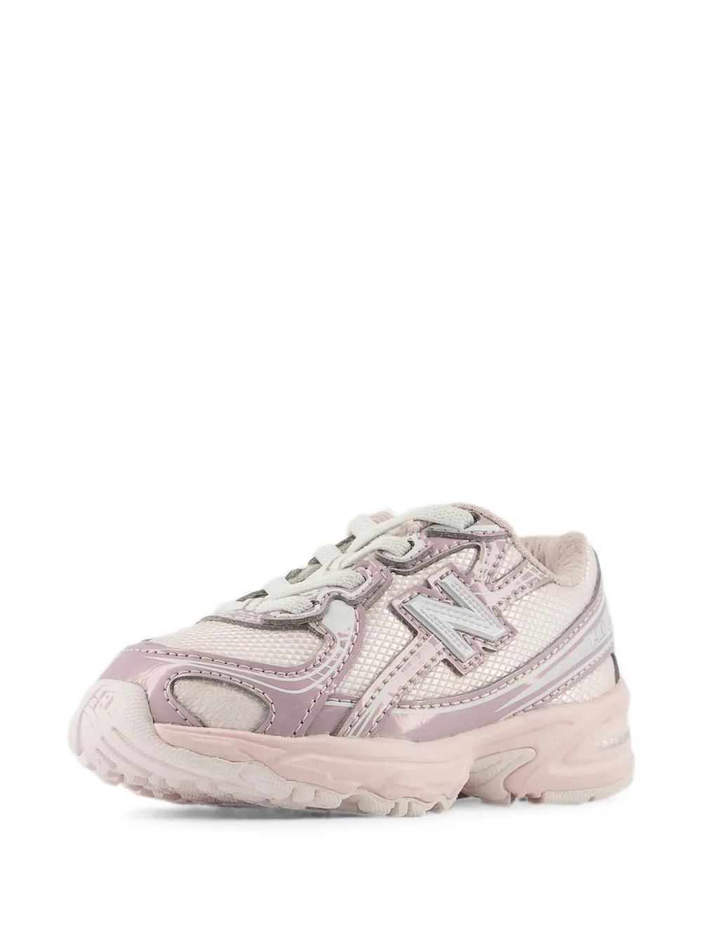 New Balance Kids 740 Bungee panelled sneakers Roze