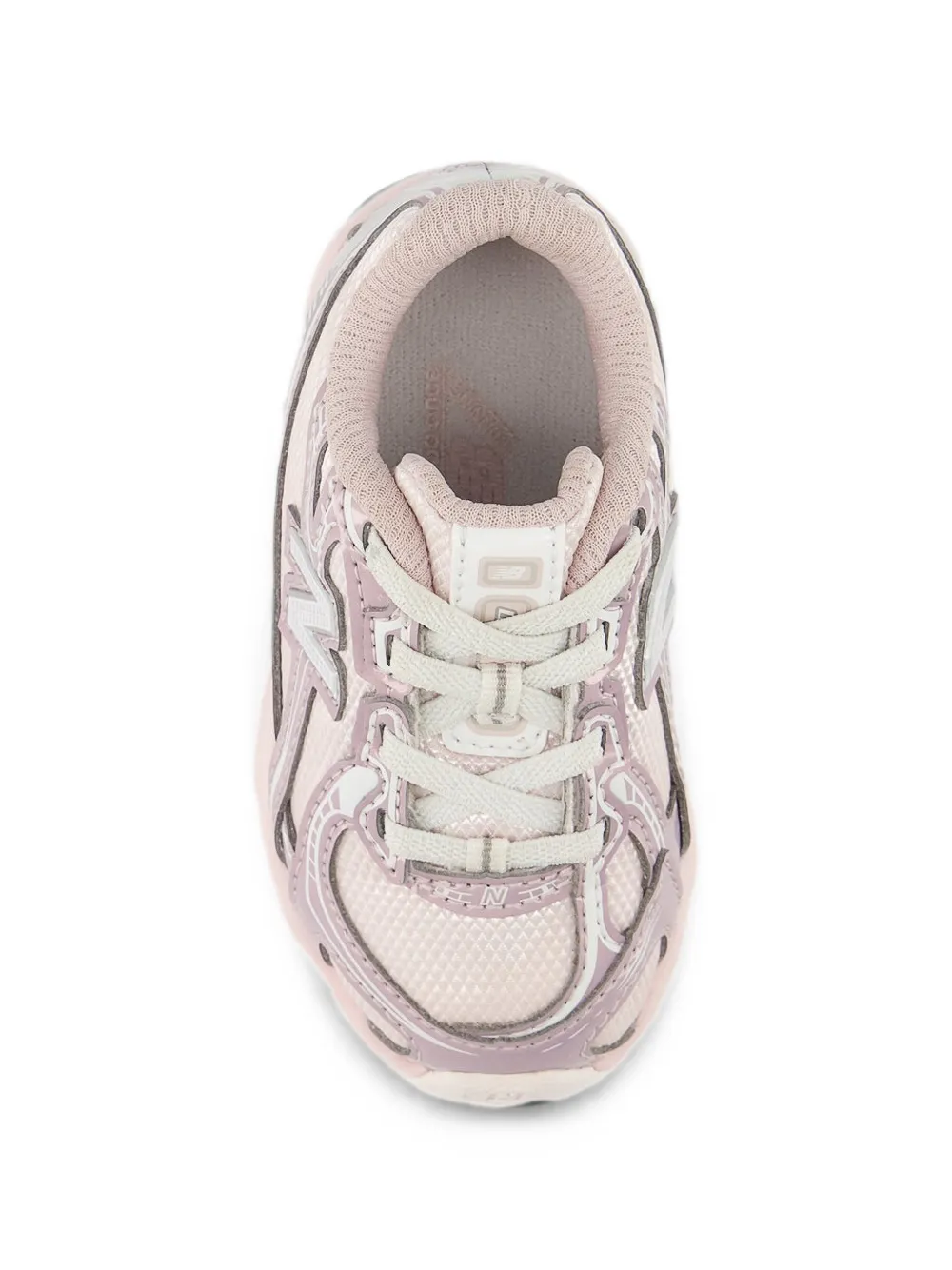 New Balance Kids 740 Bungee panelled sneakers Roze