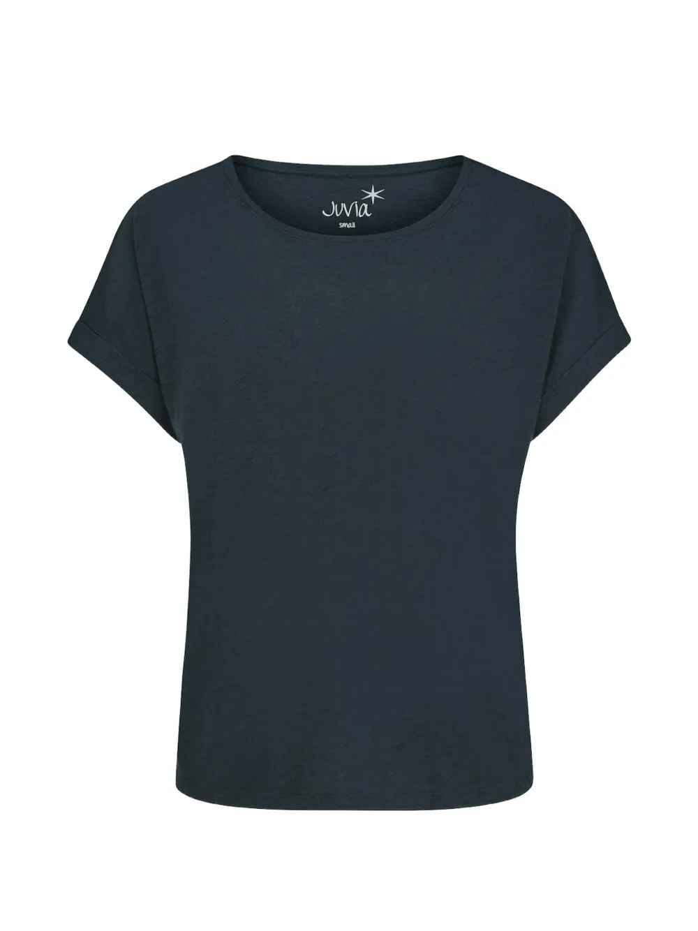 Juvia slub-texture boxy T-shirt