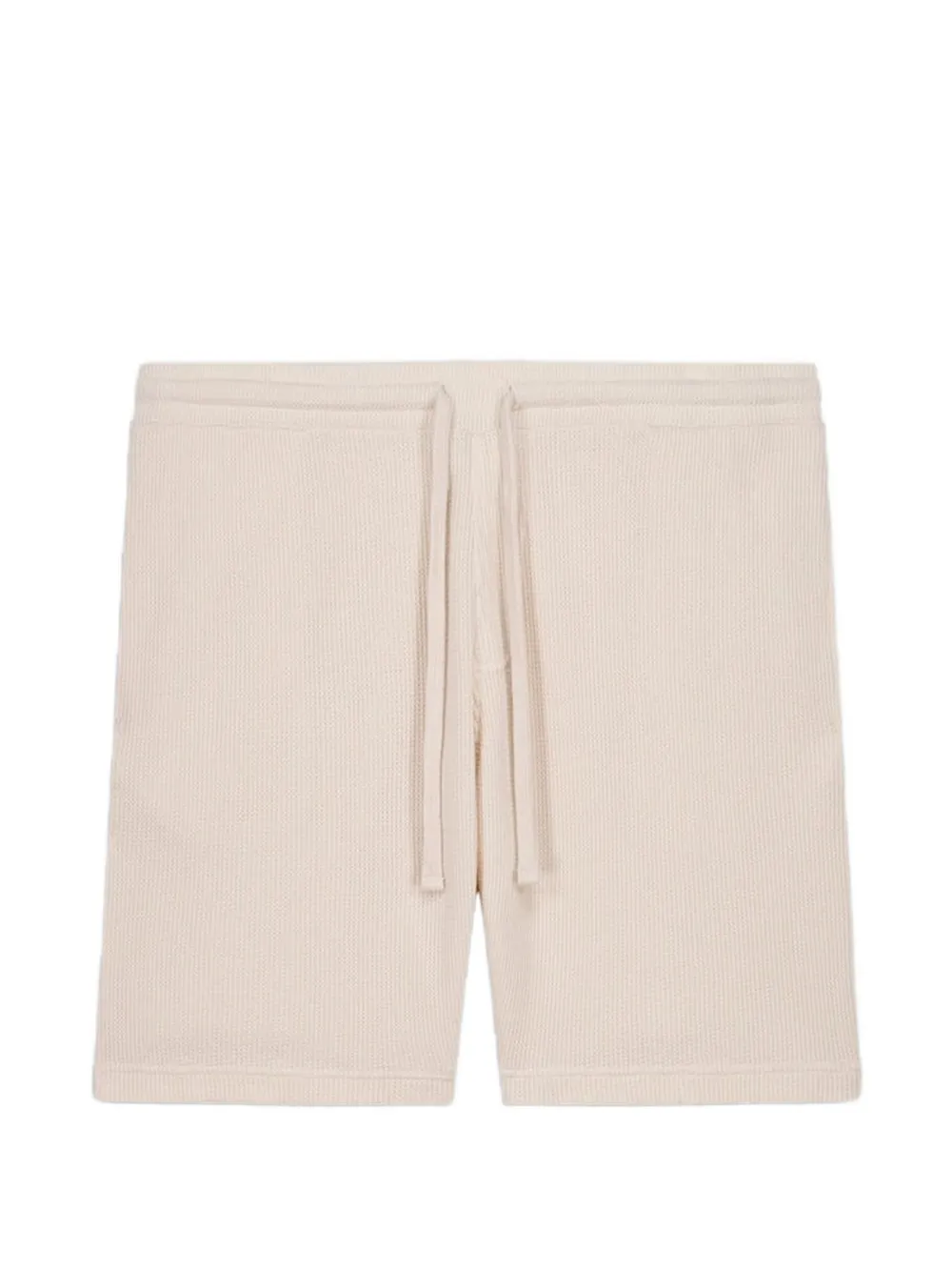 HARTFORD waffle-knit drawstring shorts - Toni neutri