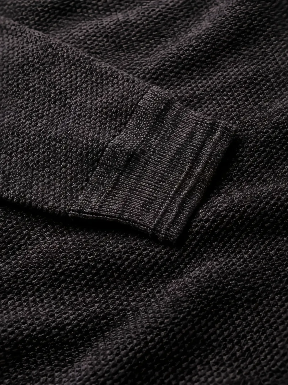 Superdry Katoenen trui met textuur Grijs