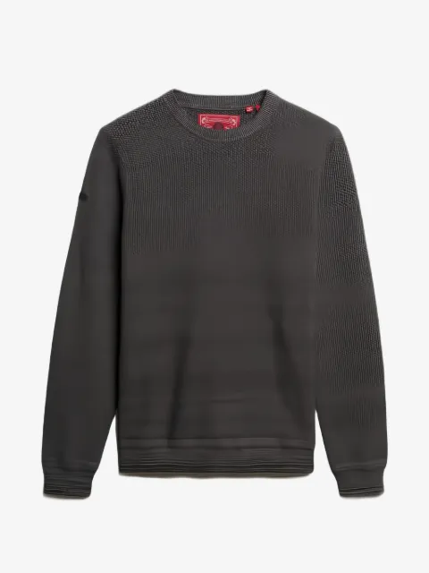 Superdry textured-knit cotton sweater