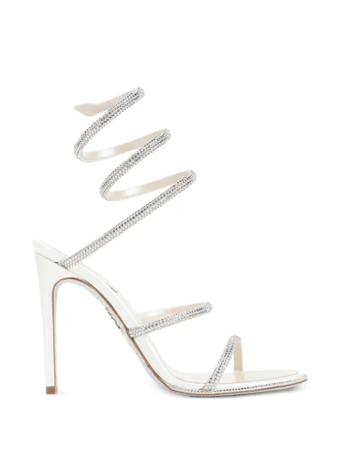 René Caovilla Cleo crystal-embellished sandals