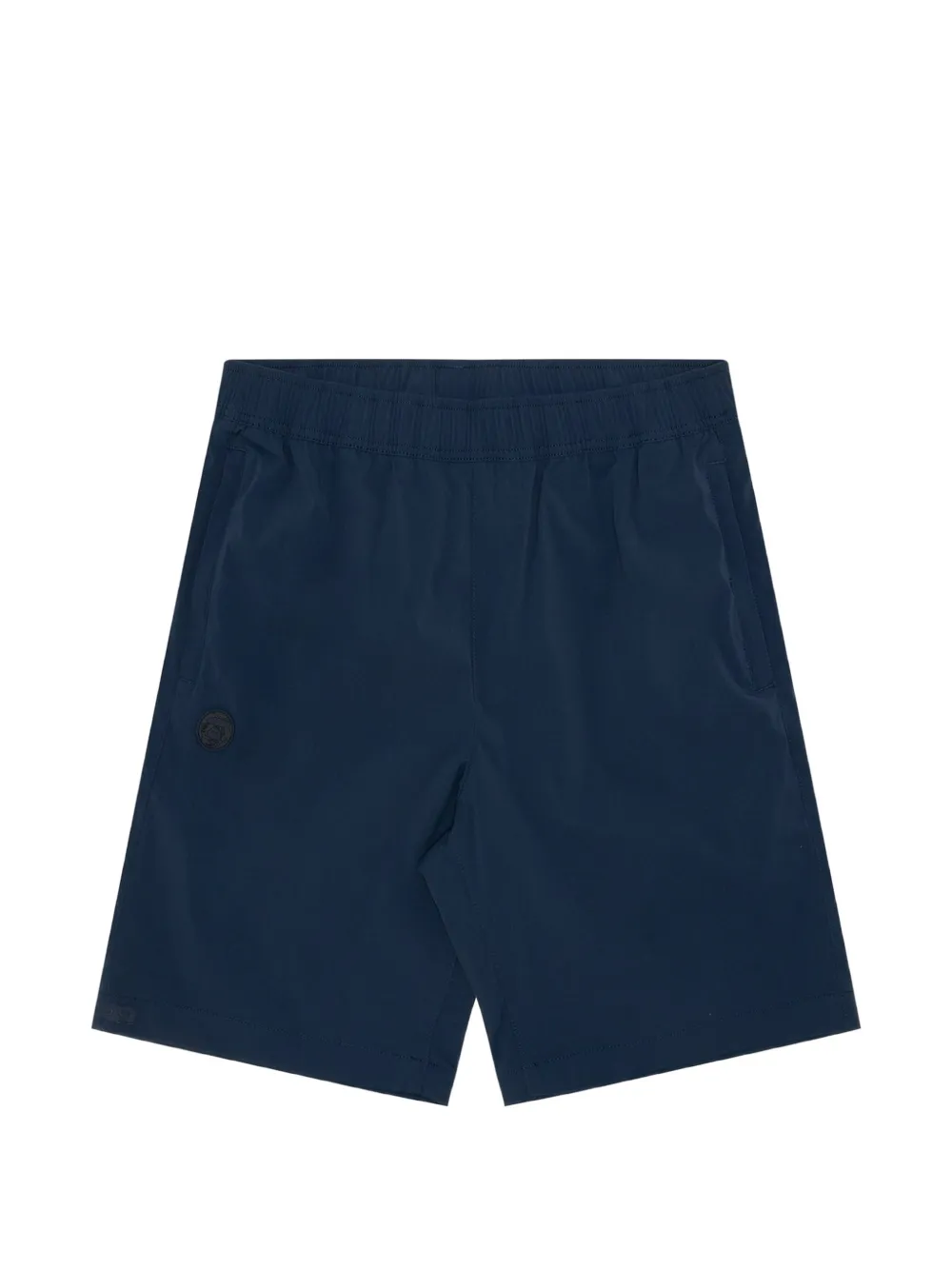 AAPE BY *A BATHING APE® Moonface logo-patch shorts · S