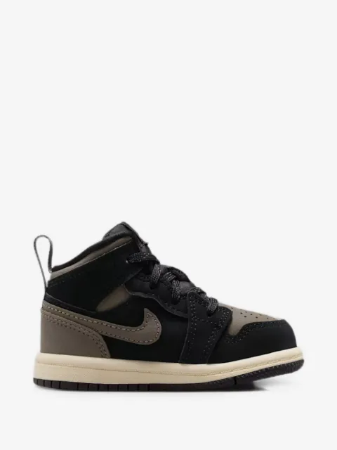 Jordan Kids Jordan 1 logo-patch panelled sneakers
