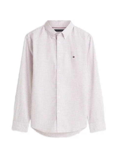 Tommy Hilfiger Tattersall check-pattern shirt