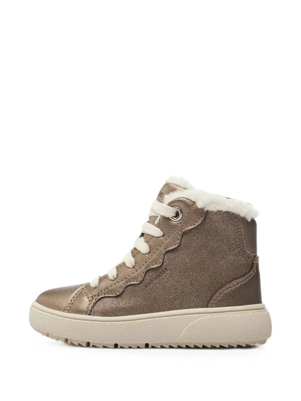 Geox Kids Theleven lace-up ankle boots Bruin