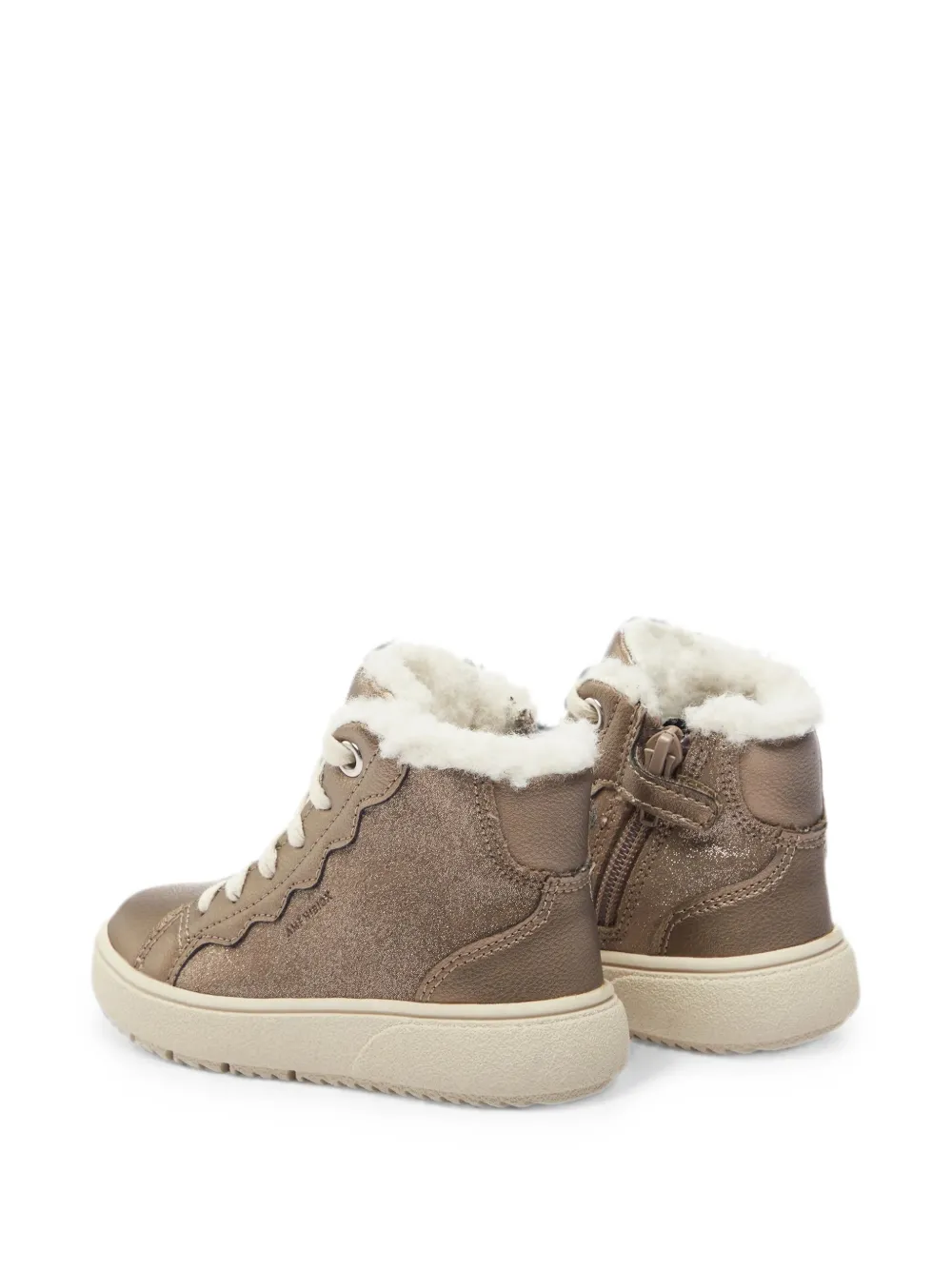 Geox Kids Theleven lace-up ankle boots Bruin