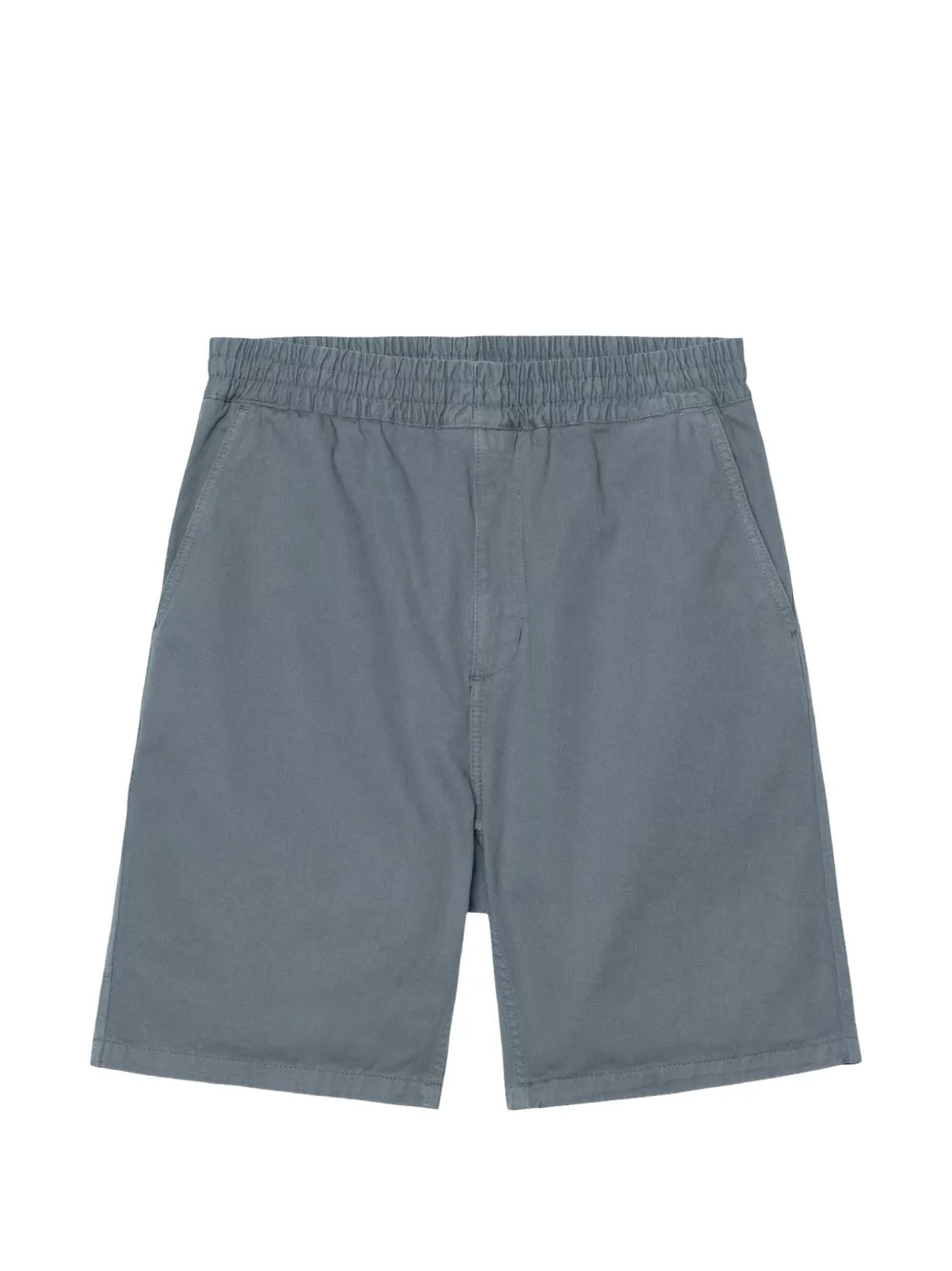 Carhartt WIP Flint logo-patch drawstring shorts - Blu
