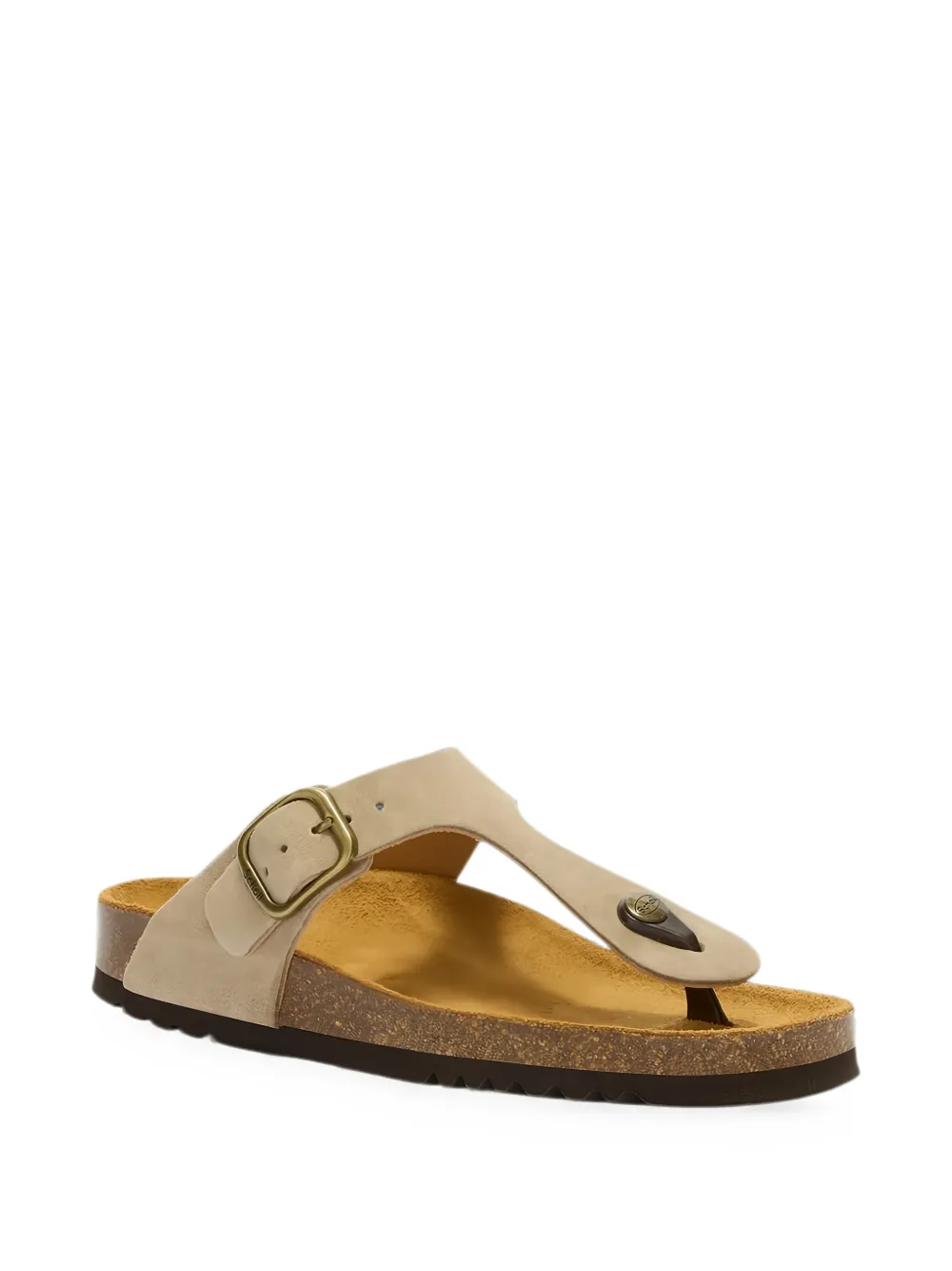 Scholl Anais buckle-fastening suede sandals Beige