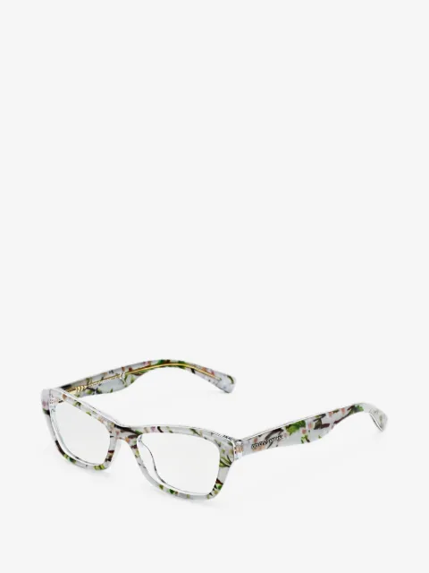 Dolce & Gabbana Kids floral geometric glasses