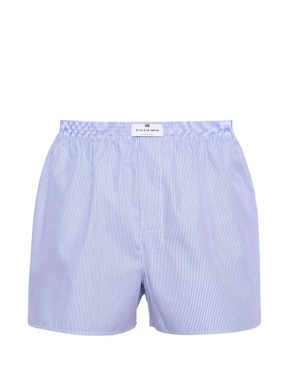 LOJA DAS MEIAS vertical-stripe boxer shorts - Blau