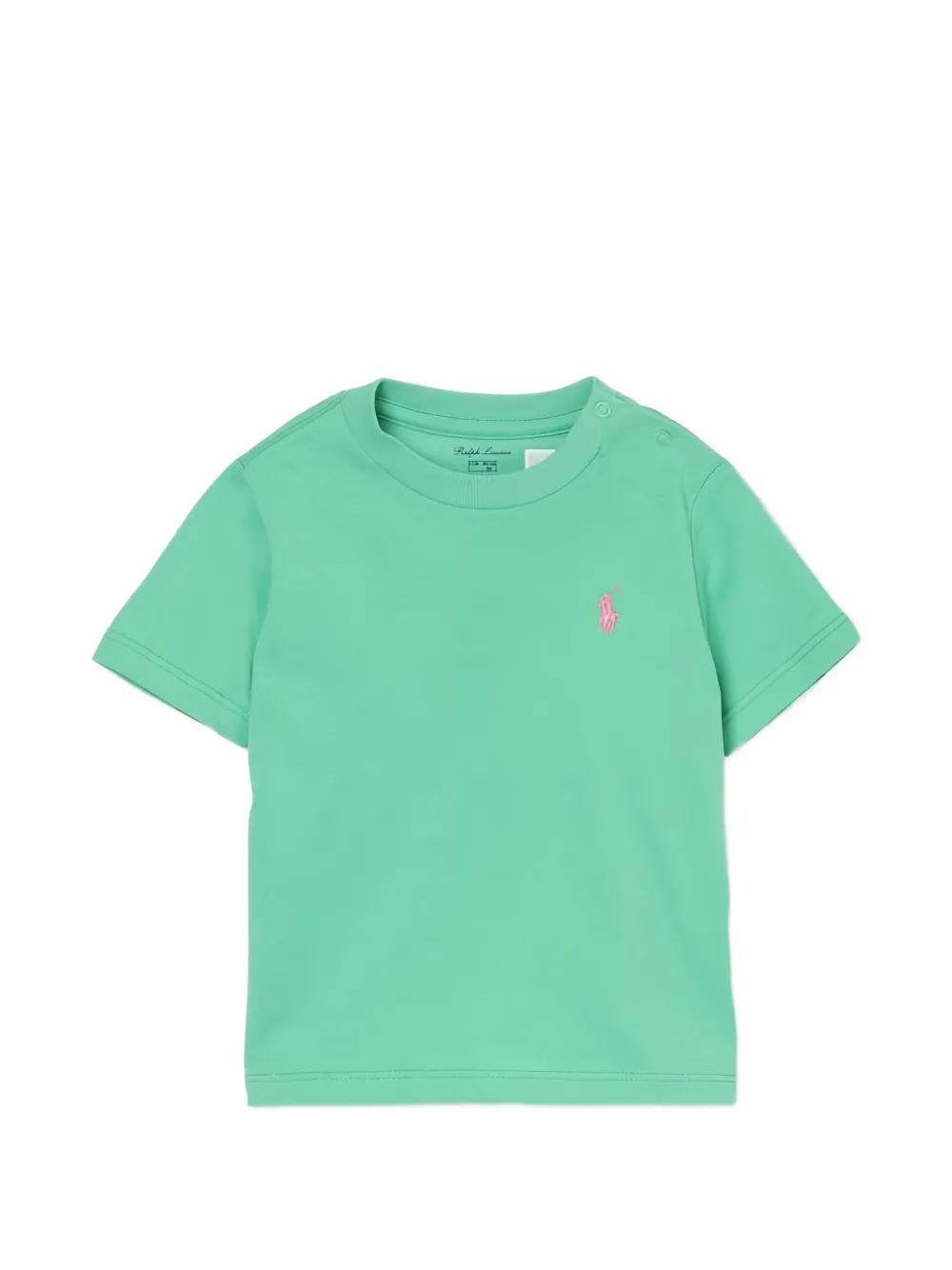 POLO RALPH LAUREN KIDS T-shirt con ricamo - Verde