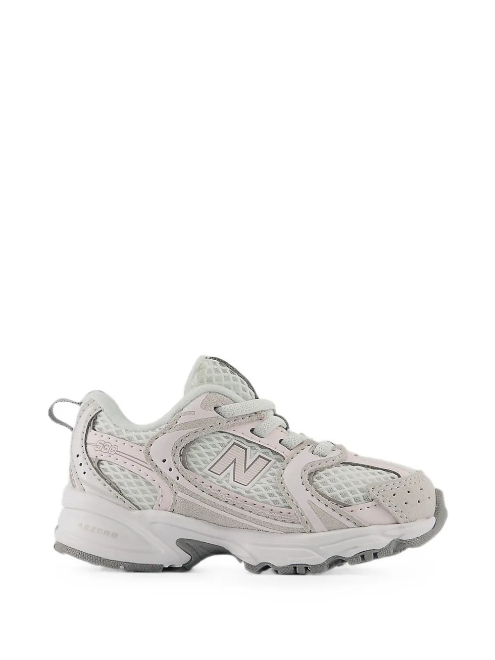 New Balance Kids 530 Bungee panelled sneakers Grijs