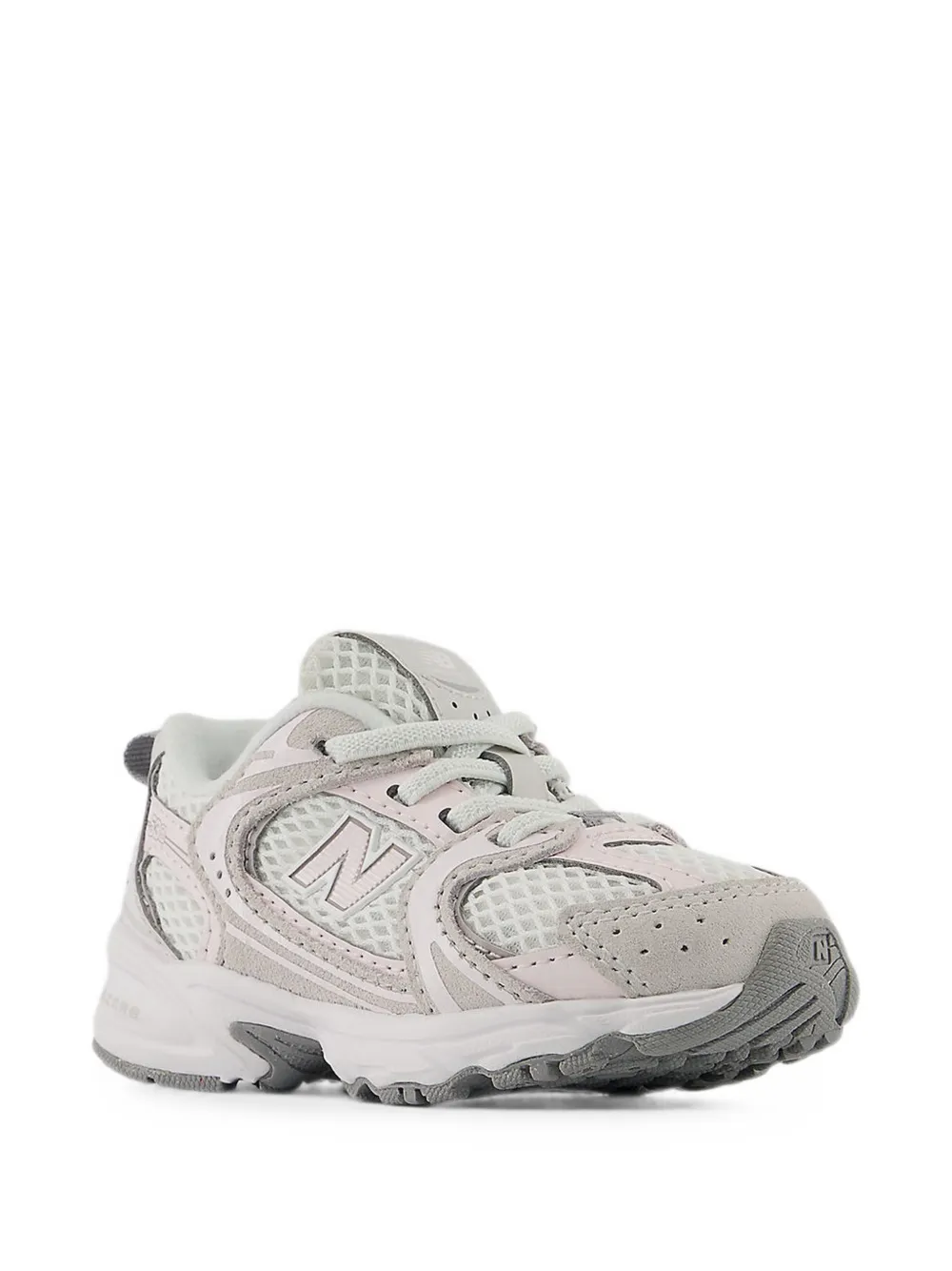 New Balance Kids 530 Bungee panelled sneakers Grijs