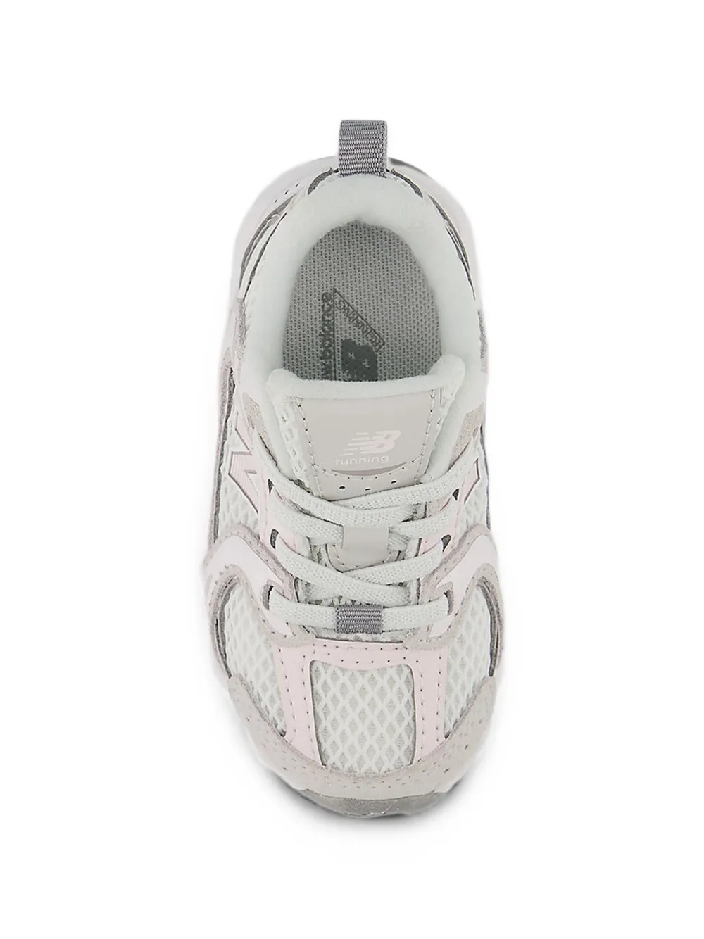 New Balance Kids 530 Bungee panelled sneakers Grijs