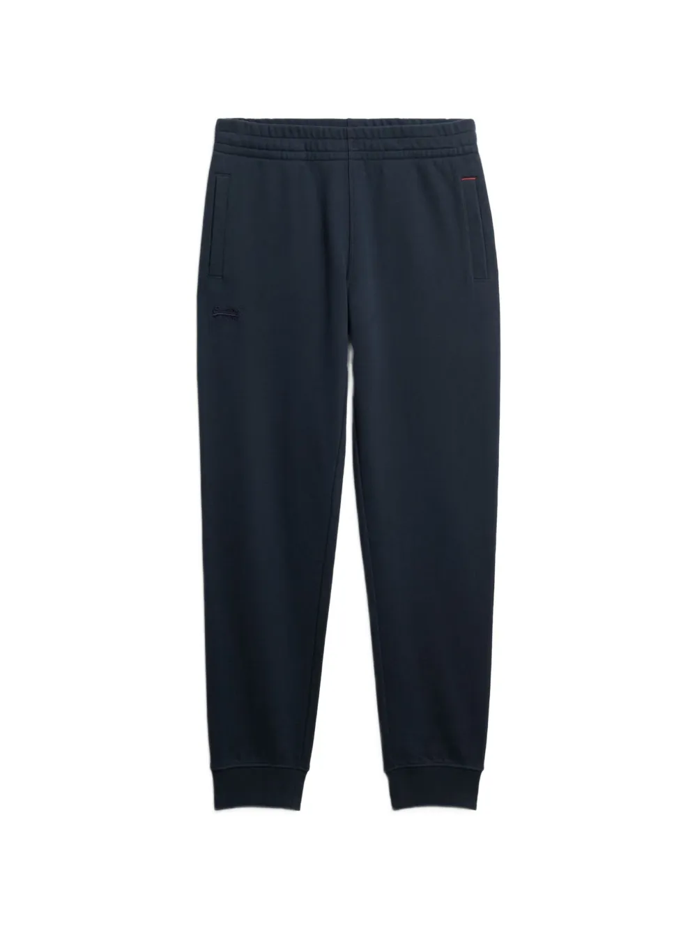 Superdry logo-embroidered track pants - Blau
