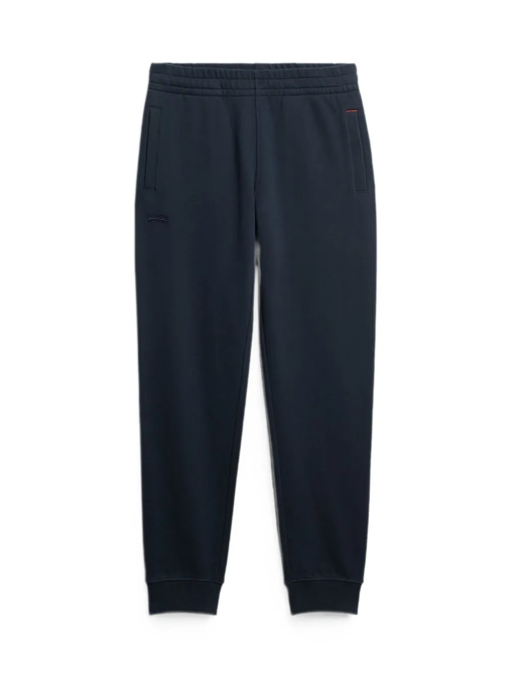 Superdry Trainingsbroek met geborduurd logo Blauw