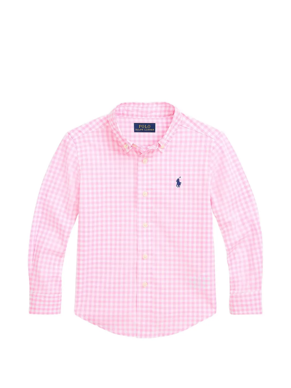 POLO RALPH LAUREN KIDS Hemd mit Vichy-Karo - Rosa