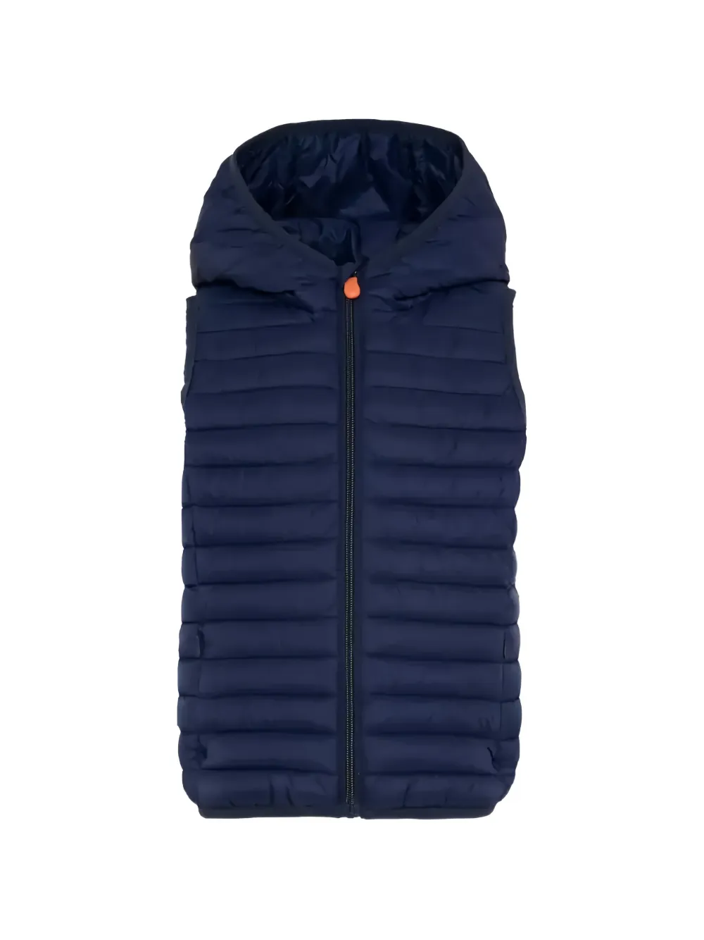 Save The Duck Kids quilted hooded gilet - Blau
