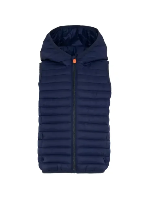 Save The Duck Kids quilted hooded gilet