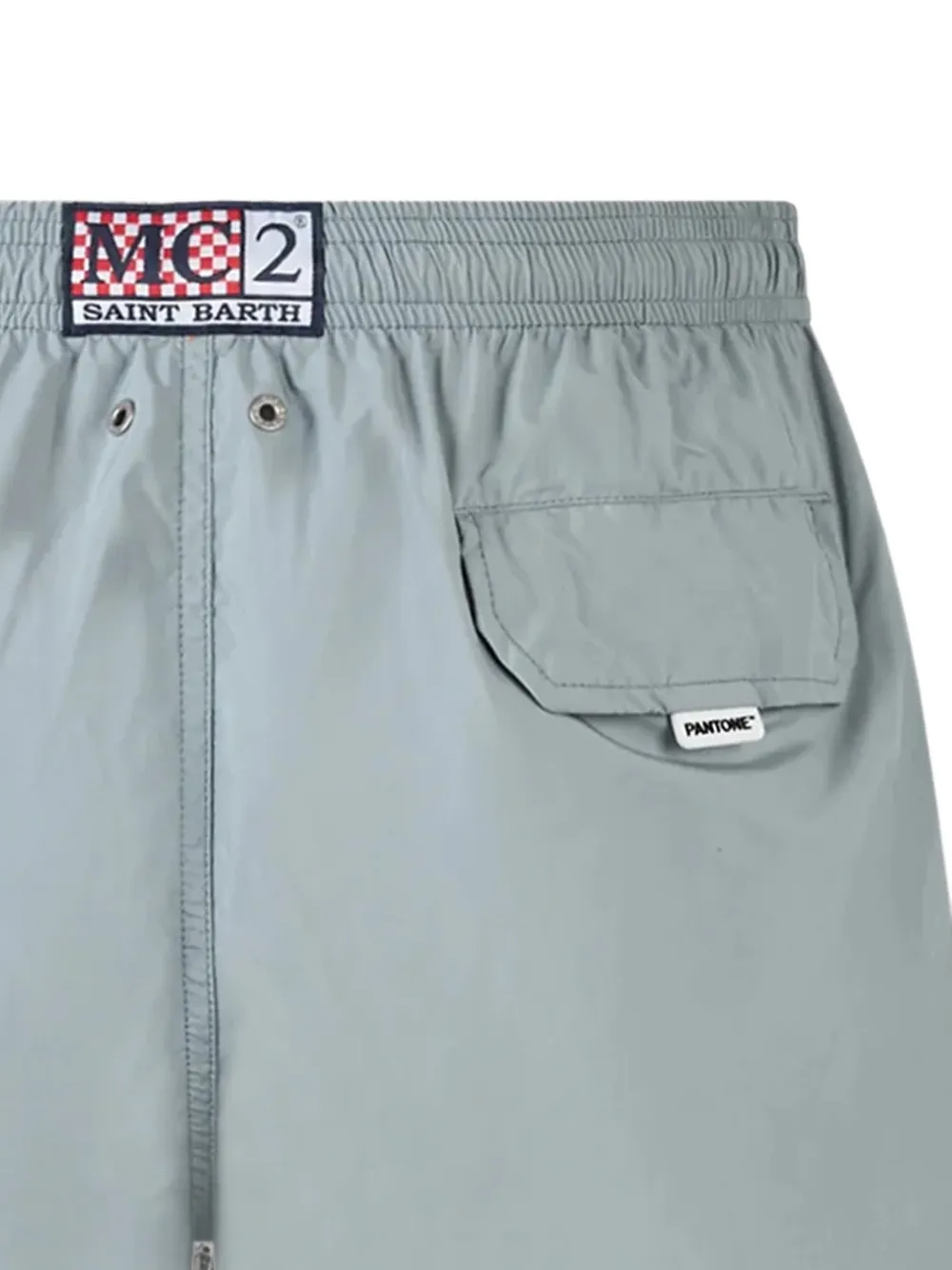 MC2 Saint Barth Zwembroek met print Grijs