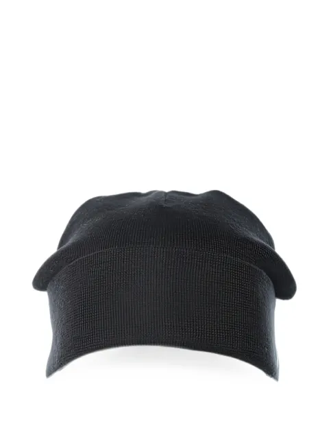 Armani Exchange fine-knit turn-up beanie hat