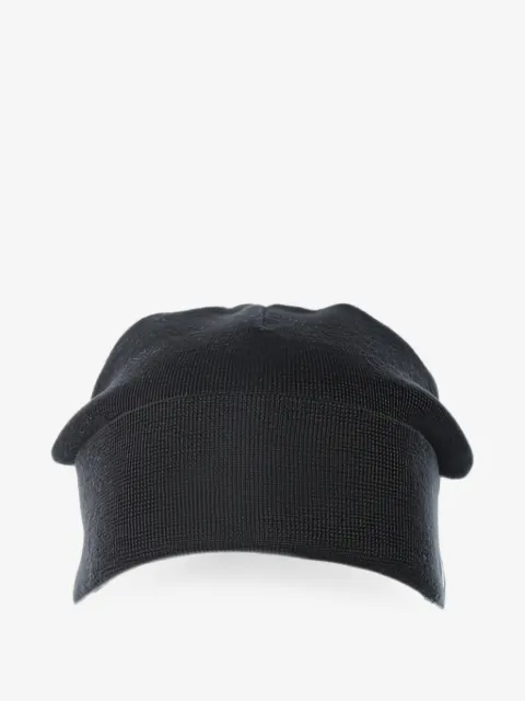 Armani Exchange fine-knit turn-up beanie hat