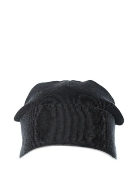 Armani Exchange fine-knit turn-up beanie hat