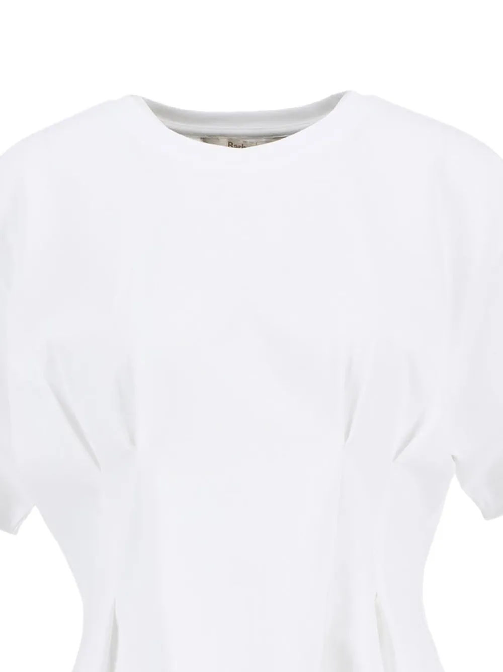 Barbour Liza T-shirt met open achterkant Wit