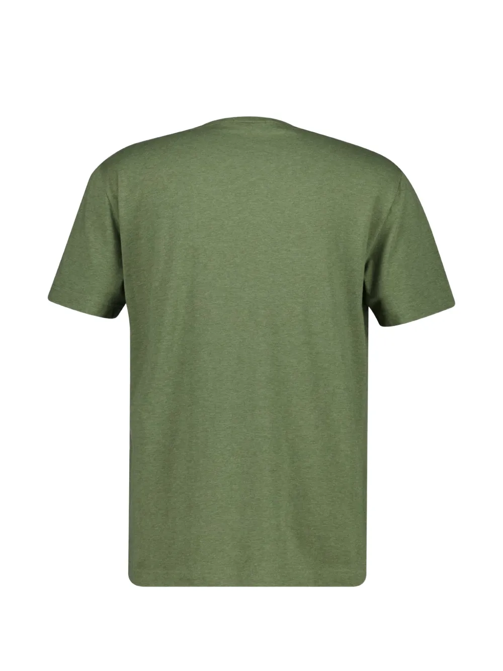 Gant T-shirt met geborduurd logo Groen