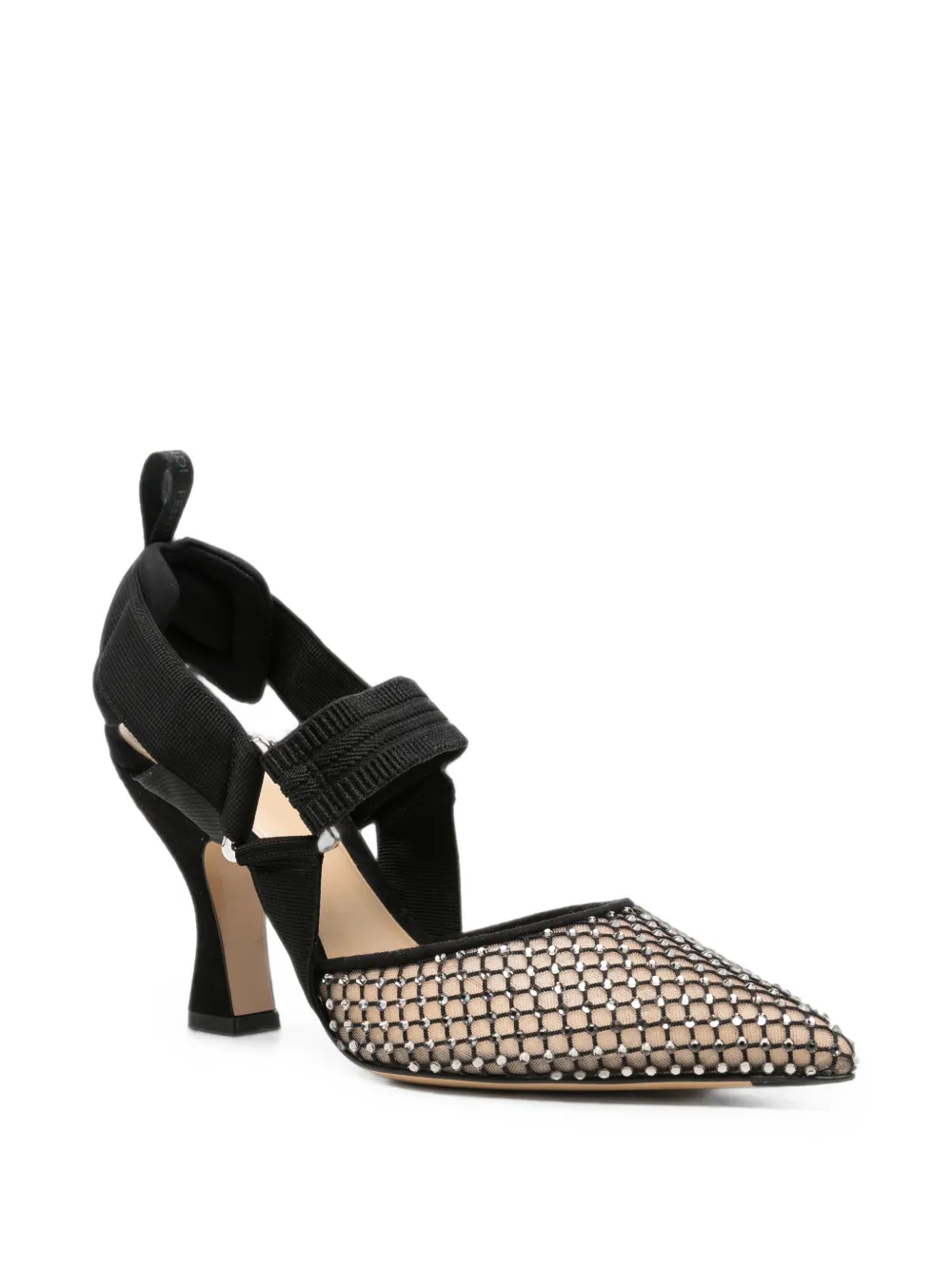 FENDI leather pumps Zwart