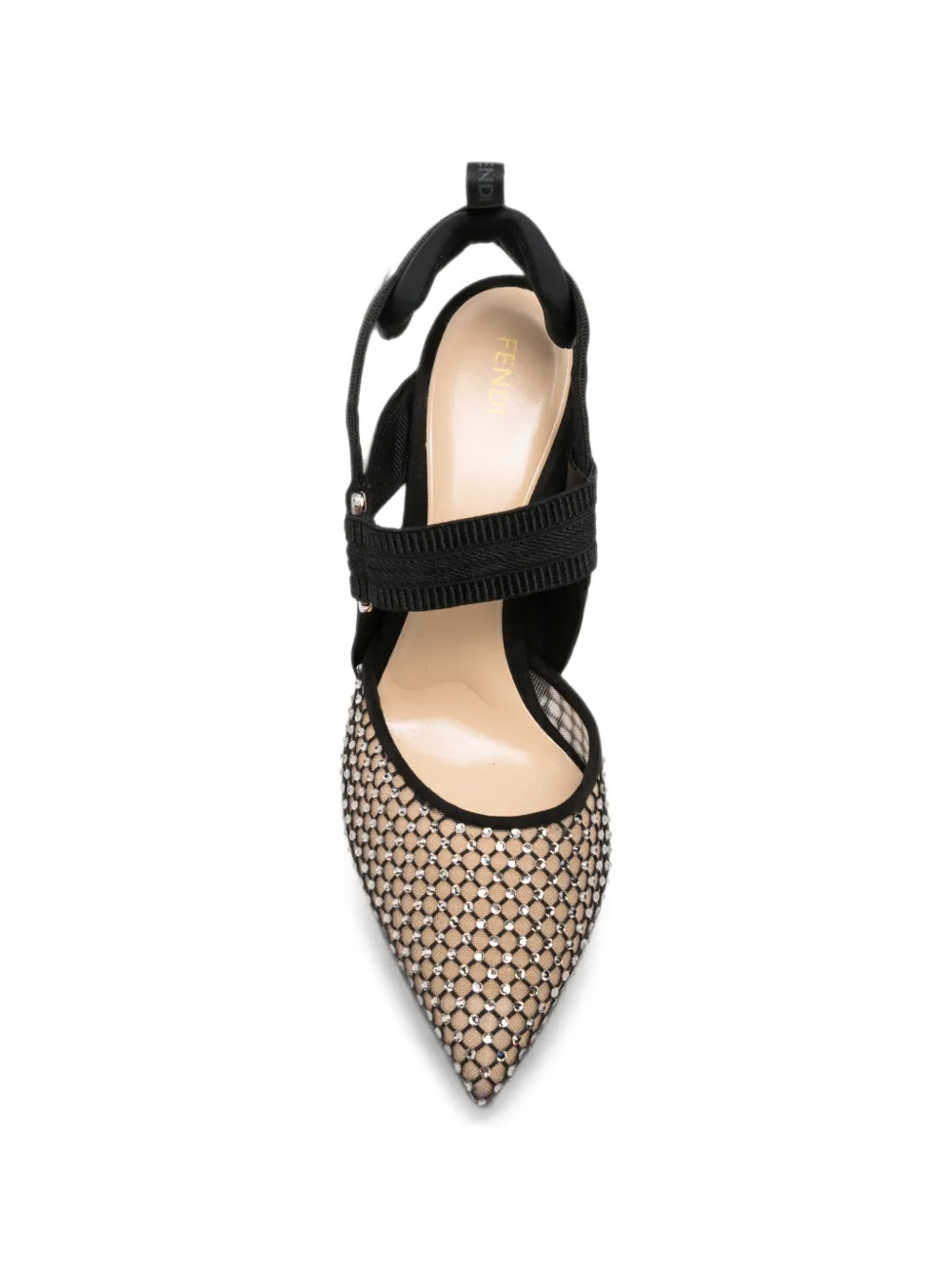 FENDI leather pumps Zwart