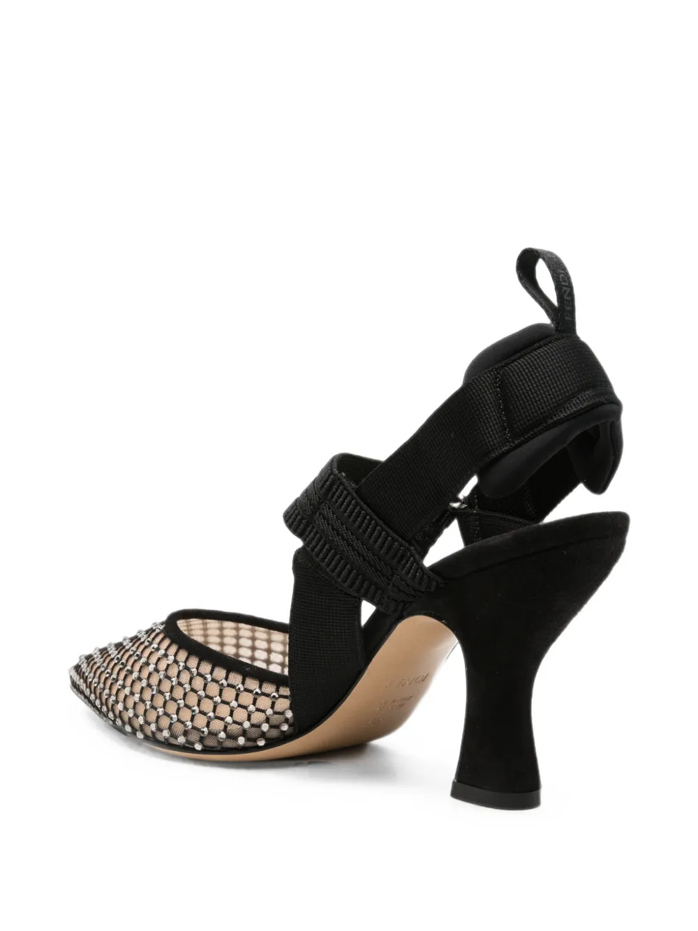 FENDI leather pumps Zwart