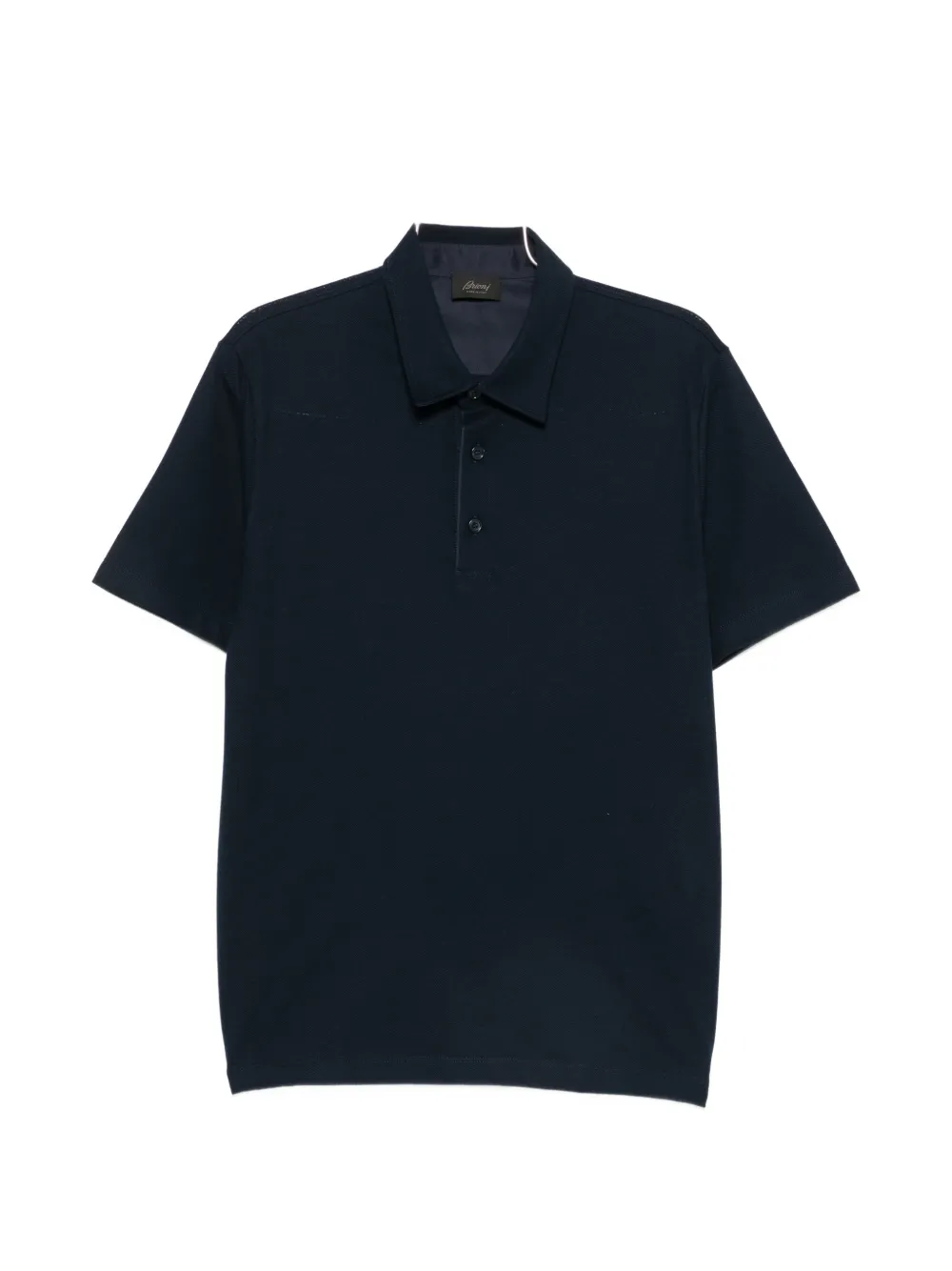 Brioni short-sleeve polo shirt - Blu