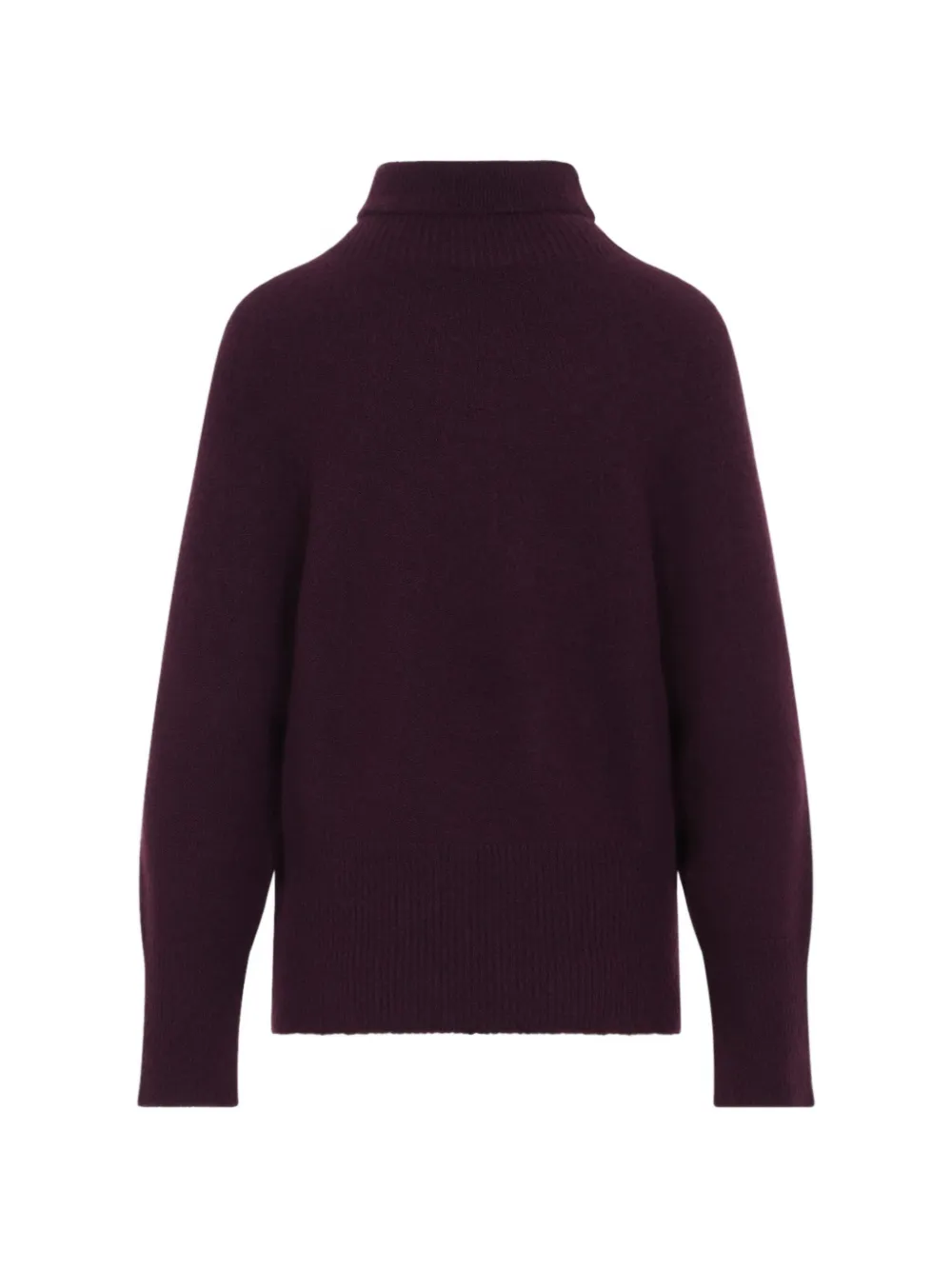Giorgio Armani Roll-neck Cashmere Sweater in Purple, view 2